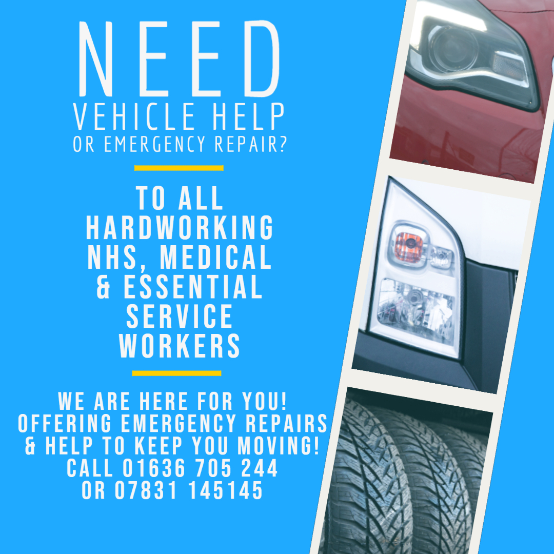 Help For NHS & Key Workers Emergency Vehicle Repair From NRSEC